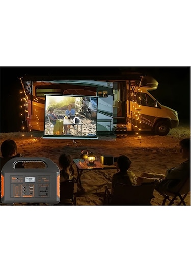 Eg010li Taşınabilir 500w Güç Kaynağı Şarj İstasyonu Kamp İç Mekan Dış Mekana Uygun