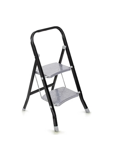 Perilla Class 2 Basamaklı Kaymaz Tabanlı Pratik Metal Merdiven Mmc13002