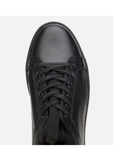 Hotiç Erkek Deri Siyah Yumuşak Dokulu Günlük Ayakkabı 02ayh311860a100 Siyah
