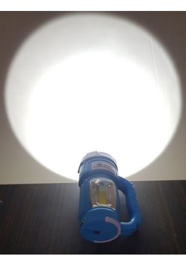 Portatif el feneri Beyaz - Mavi