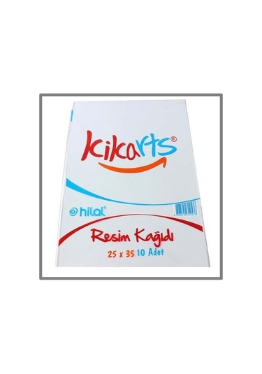 Kikarts Resim Kağıdı 25x35 10lu - 6 Paket