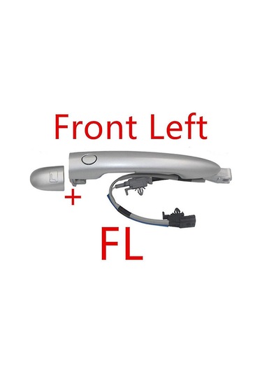 Mufunye Renault Koleos 2009-2018 Ön Sol Kapı İç Tutamak Abs Malzeme 80640jy01b/80640jy01a Yerine Tesis Edilebilir Kilitli Gri