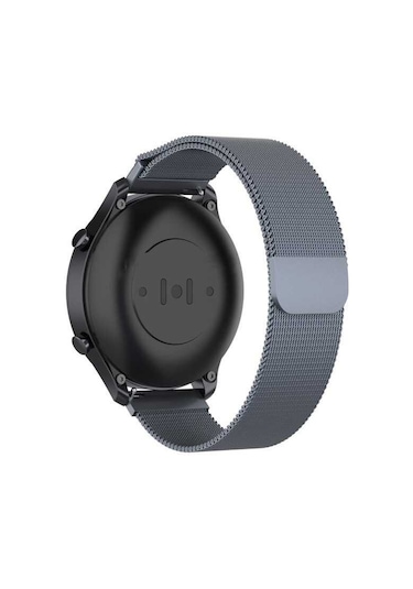 Kilifone - Huawei Uyumlu Watch Gt 3 46mm - Kordon Metal Kordon Krd-12