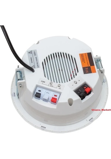 Bluetooth Alçıpan Tavan Hoparlör 12 Cm-220 Volt İle Direk Çalışır