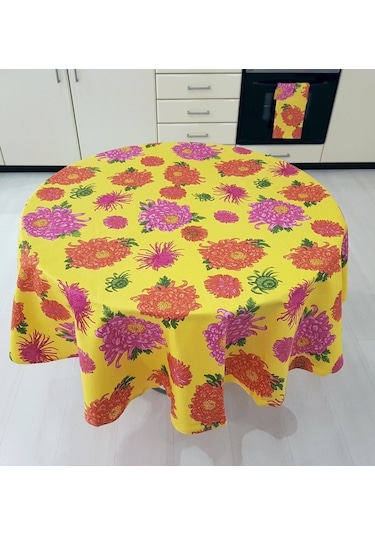 Misiny-Flowers Masa Örtüsü