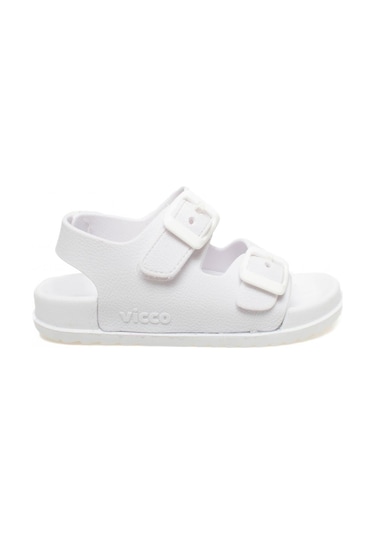 Vicco 321.p23y258 Patik Phylon Beyaz Çocuk Sandalet Beyaz