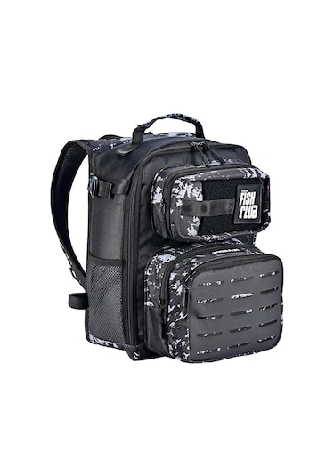 Fujin Proaji Back Pack Black Camo Balıkçı Sırt Çantası