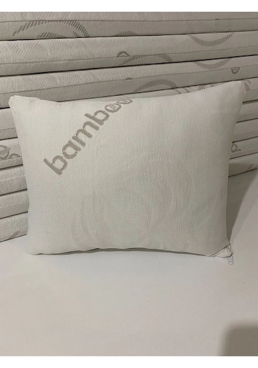 Mc.pierobaby Bambu Kumaş Boncuk Elyaf Dolgulu Bebek Yastık,mini L