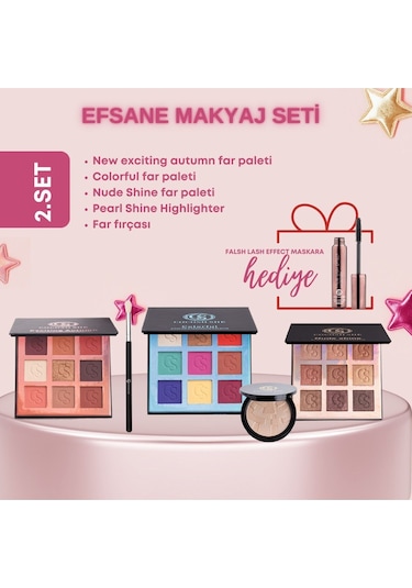 Cocosh She Efsane Makyaj Seti 2