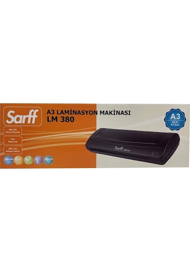 Sarff LM380 A3 Laminasyon  Makinesi