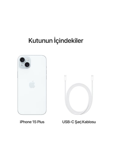 Apple iPhone 15 Plus 128 GB (Apple Türkiye Garantili)