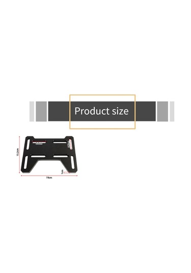 Mini Bisiklet İçin Motor Ayarlanabilir Motor Plakası Adaptör Braketi