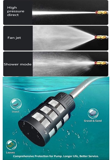 Stilmax 48 V 10 Ah Şarjlı Akülü Basınçlı Bahçe ve Oto Yıkama Makinesi