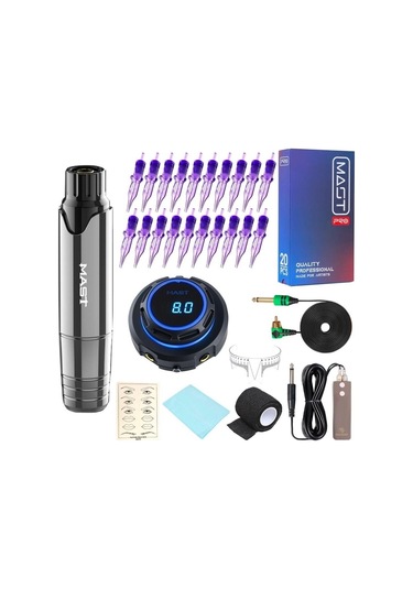 1 Set P10 Kalıcı Makyaj Power Supply Cihaz Grey Resimde Ki Ürünler Gönderilir-121461