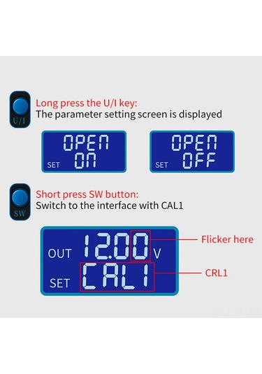 Lemestar "zk-5kx Akıllı Dc Voltaj Regülatörü - 0.6-36v 5a Lcd Ekranlı Otomatik Fan Kontrollü Güç Modülü"