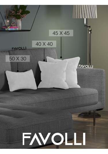 Br Favolli Kadife Dokulu Beyaz Rebnk Kırlent Kılıfı Dream Serisi Punch Için Uygun Gizli Fermuar Beyaz