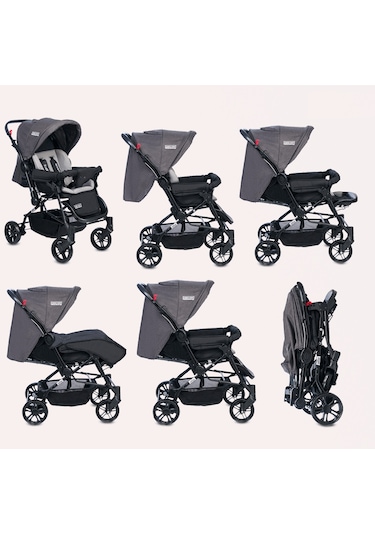 Tommy Baby Elegant Çift Yönlü Bebek Arabası