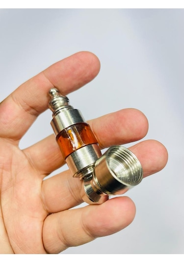 Minik Ceplik Metal Pipo 6 CM + Grinder