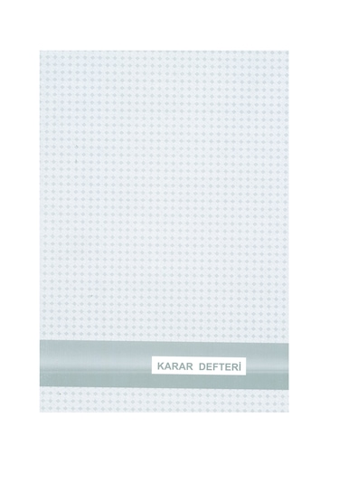 Yumuşak Kapak 25x35 Karar Defteri Numaralı 40yaprak