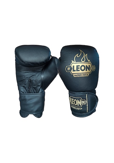 Leon Blade Training Boks Kick Boks Ve Muay Thai Eldiveni Siyah