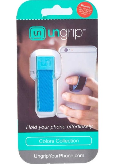 Zore Ungrip Parmak Telefon Lastiği-Mavi