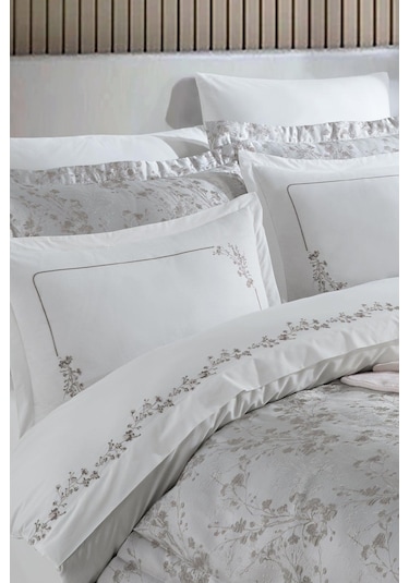 Elart Sakura Çeyiz Paketi 10 Parça Ekru