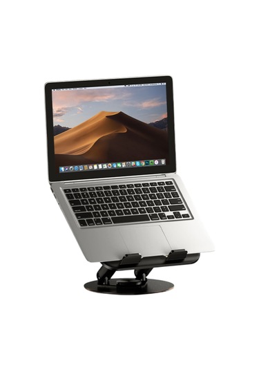Hoco. Hd14 Hope Dönebilen Ayarlanabilir Metal Laptop Standı - Siyah Siyah