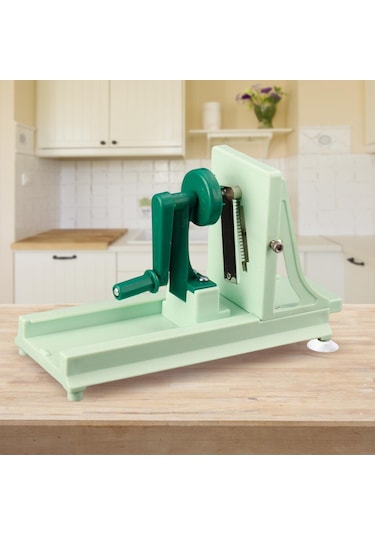 Suntek Sebze Lahana Patates Için Dayanıklı Manuel Dilimleyici Yeşil Diğer