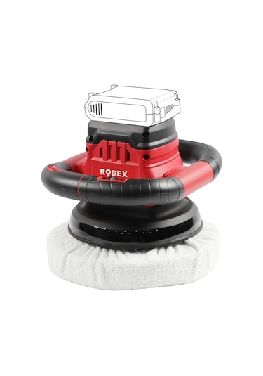 Rodex RPX2270 Akülü Polisaj Makinesi Bataryasız 20V