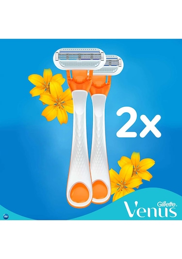 Gillette Venus Riviera Kullan At Kadın Tıraş Bıçağı  2'li