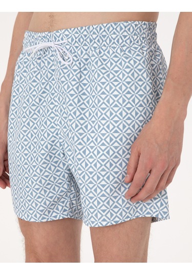 Pierre Cardin Erkek Mavi Deniz Şortu 50307984-vr036 Mavi