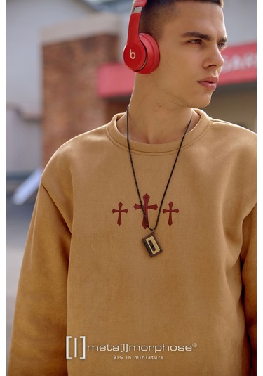 Metalmorphose Kaset Kolye Altın