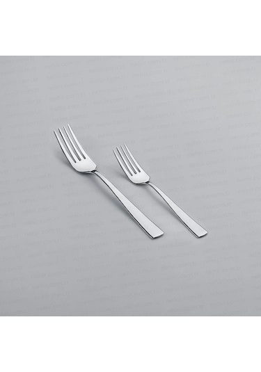 Nehir Deniz Sade 12 Kişilik 84 Parça Kutulu Çatal Kaşık Bıçak Takımı