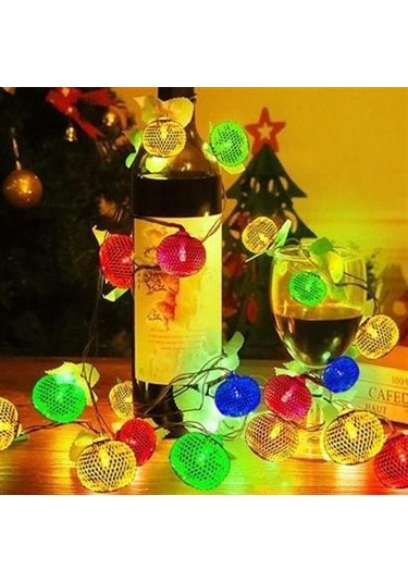 Parti Ve Özel Gün Dekorasyonu Top Led Kandil Şeklinde Aydınlatma - Aa91yt1090yu Sıcak Beyaz