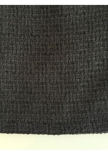 Soultextile Kadın Siyah Mini Etek Siyah