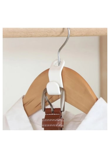 20 Adet Dolap Içi Askı Çoğaltıcı Pratik Gömlek Elbise Tişört