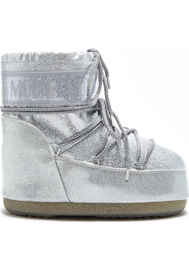 Moon Boot Icon Low Glitter Kadın Kar Botu 2monw2023020 Silver Gümüş