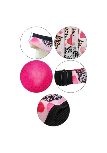 Vr Gözlük Sweatproof Nefes Alabilir Göz Maskesi Aşk Çiçeği