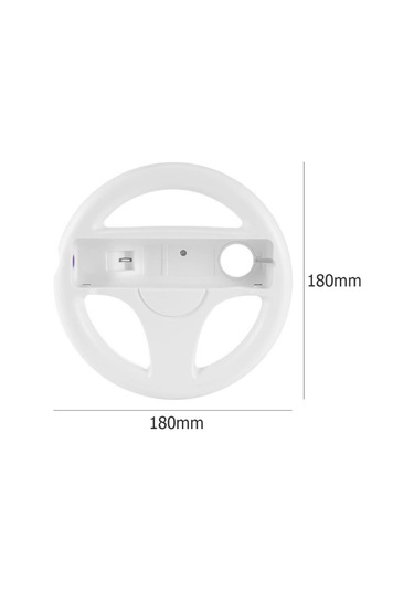 Maiyame Wii Motion Plus Direksiyon Seti 2'li Paket - Mario Kart Ve Yarış Oyunları İçin Hassas Kontrol