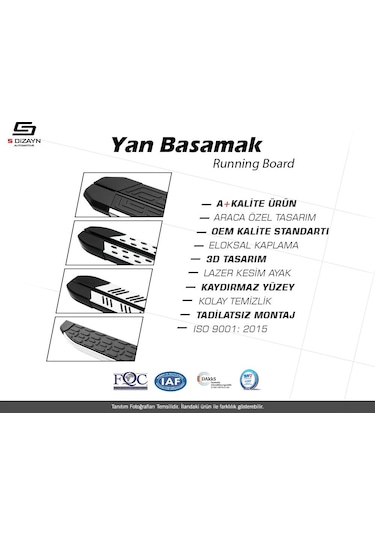 Nissan X-trail T32 Newline Aluminyum Yan Basamak 183 Cm 2014 Üzer