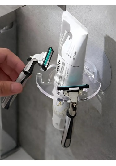 2s.k Diş Fırçası, Diş Macunu Ve Tıraş Bıçağı Tutucu 188224987 Beyaz