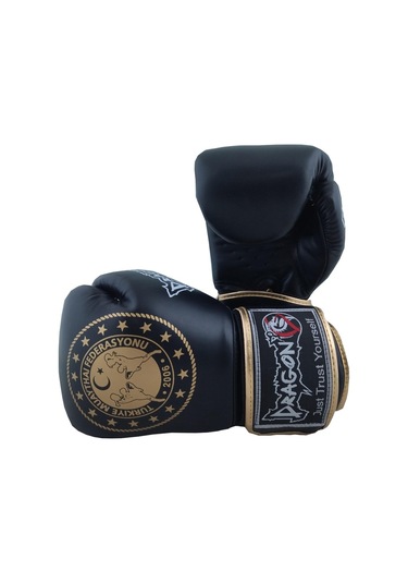 Dragondostore Dragon 30218-P Martina Federasyon Onaylı Muay Thai Müsabaka Eldiv