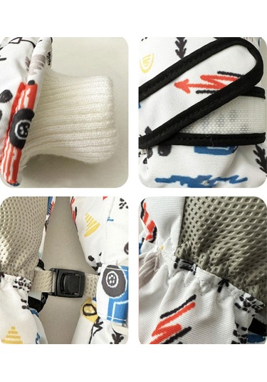 Suntek Çocuklar Kayak Eldivenleri Bisikleti Motosiklet Için S Çok Renkli