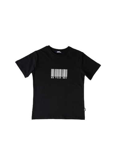 No Fear Erkek Çocuk Tshirt Nfr-b500354 Siyah