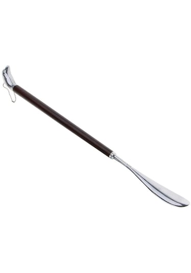 Suntek Dolphin Head Uzun Metal Ayakkabı Çekeceği Gümüş Gümüş