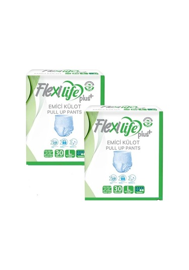 Flexi Life Plus Emici Külot Hasta Bezi Büyük Boy L 60 Adet