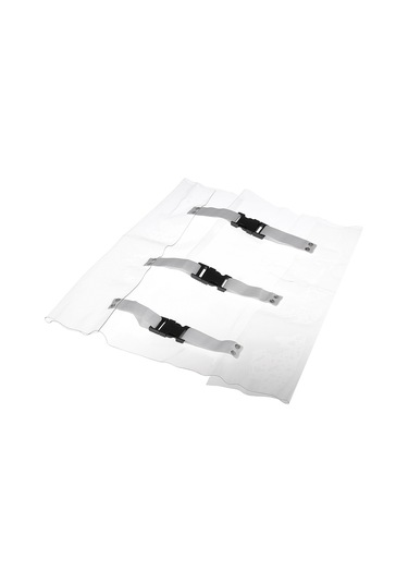 Samdoo Dental Kliniği Diş Sandalyesi Koruyucu Paspas - Şeffaf Pu Plastiği, Esnek Bantlı Ve Sabit Klemli, Tüm Boyutlara Uyumludur