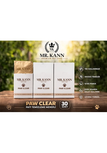 Mr.kann Kedi & Köpek Pati Hijyen Bakım Mr.kann