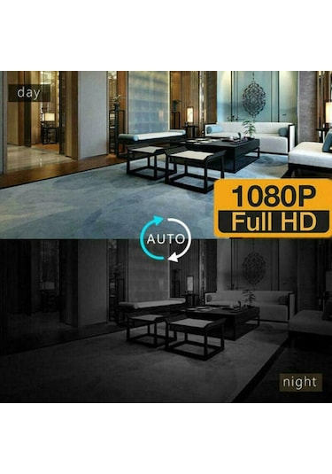 1080 P Mını Kablosuz Gizli Hd Mikro Güvenlik Kamera Kamera Gece Görüş