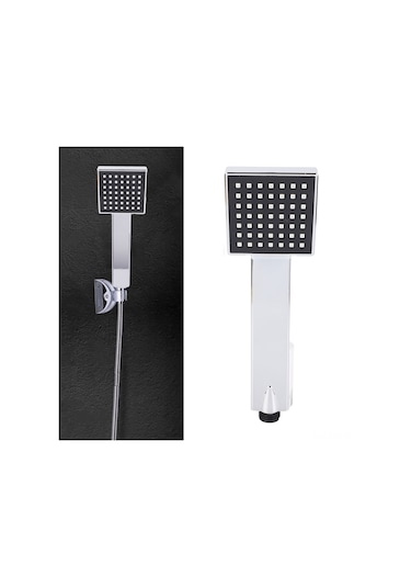 Youtek El Tipi Kare Duş Başlığı - Yüksek Kaliteli, Gerialım Engeli, Su Tasarruflu Ve Sabit Akışlı Abs Materyal Diğer